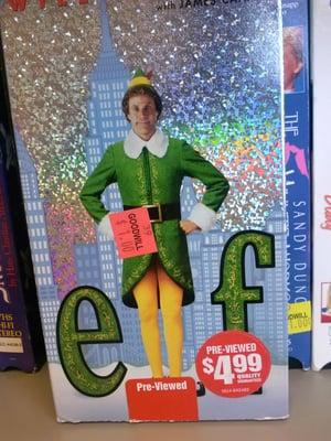 Elf on VHS for a buck