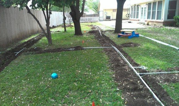 Lawn Sprinkler installation and Repairs