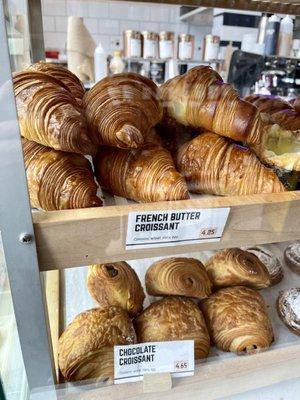 French butter croissants