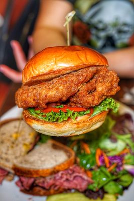 Spicy Fried Chicken Sandwich