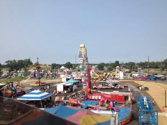 View from the Ferris wheel