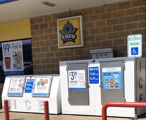 Laredo Taco located inside of Stripes convenience store