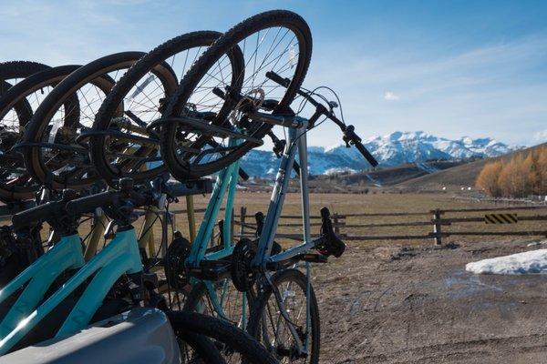 Transporting bikes