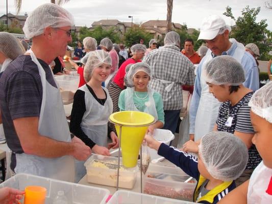 Children of the Nation food packaging event!