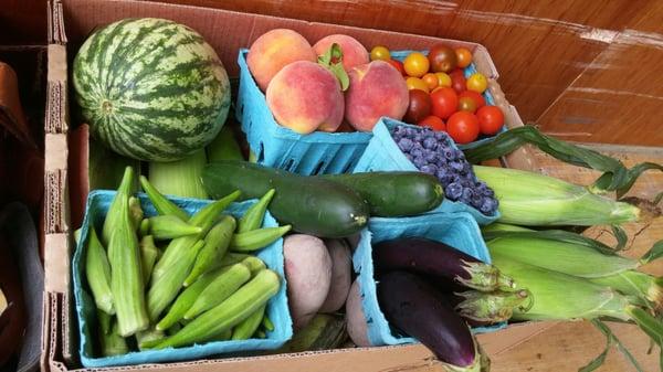 delicious local summer produce!