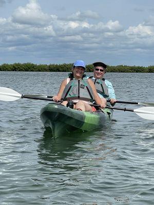 Tandem Kayaking