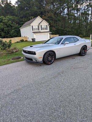 The 50th anniversary Challenger
With a Hemi and molar package will have you in the wind.