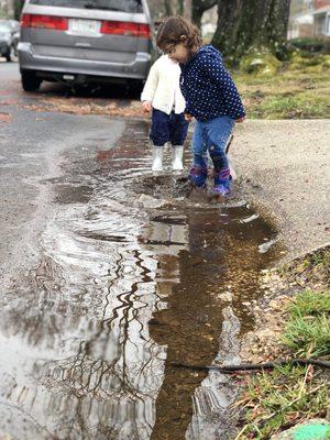 Rainy days are fun!