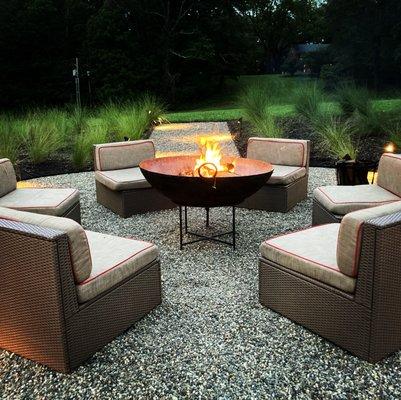 Firepit garden