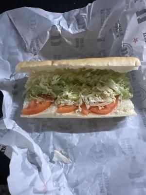 Not a single thing is correct on this sandwiche if you can even call it that