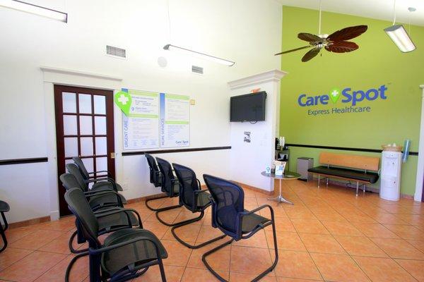 CareSpot waiting area