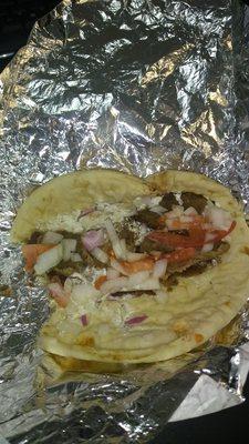 Lamb & Beef GYRO for lunch!