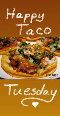 Taco AL Pastor..  perfect on a Taco Tuesday!!!