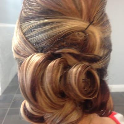 Wedding up-do's