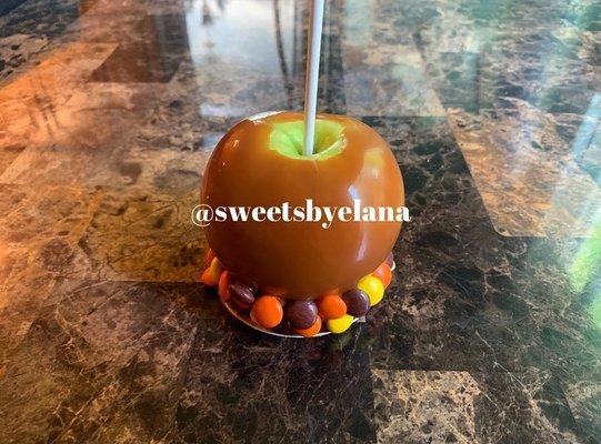 Reese's Pieces Caramel Apple