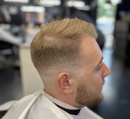 Combover fade by Tyrone