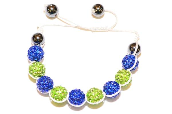 WOW! Seahawks Shamballa Bracelet $5.  Other styles of Seahawks Color Bling Bling Available too.