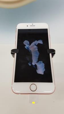 We carry the iPhone 6S in store in ROSE GOLD!