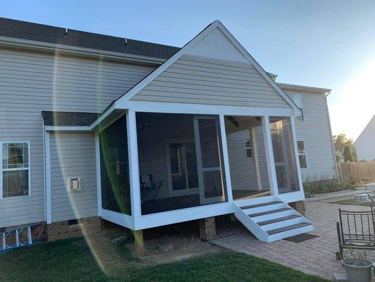 New Screened Porch