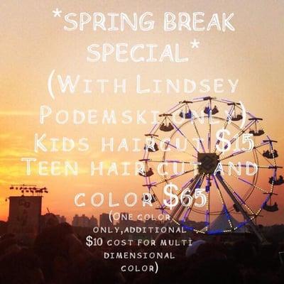 Spring Break Special!