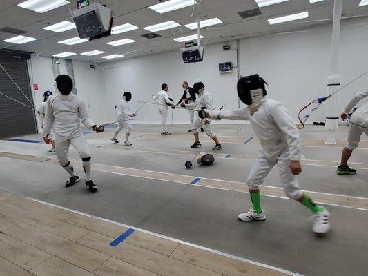 Open fencing