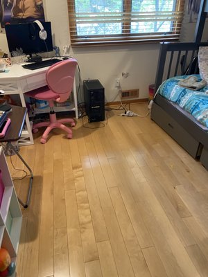 Cleaned and Organised Kids Bedroom