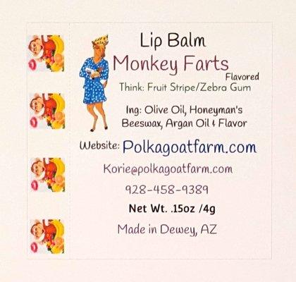 Lip Balm Label