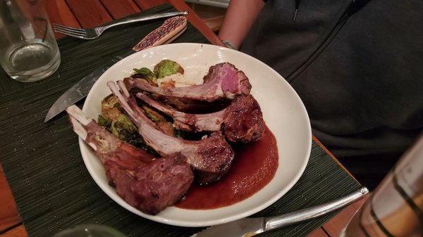 Rack of lamb