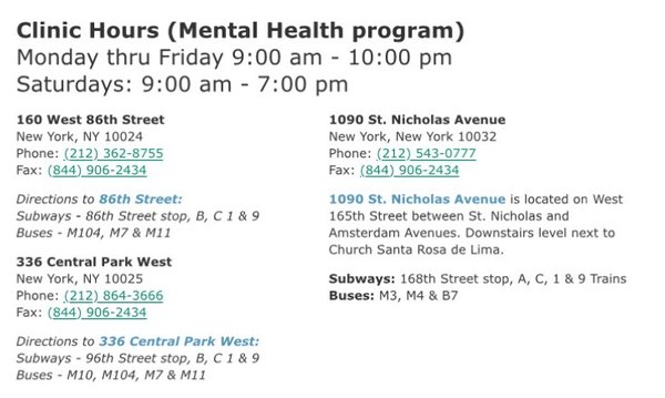 Metropolitan Center For Mental Health