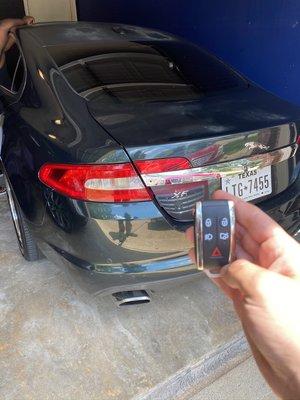 2014 Jaguar all key lost recover