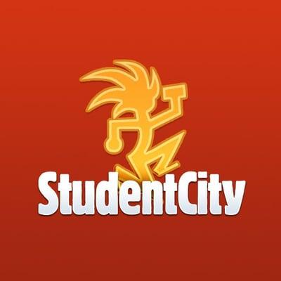 StudentCity's logo.