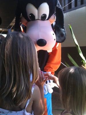 Goofy and my daughter.