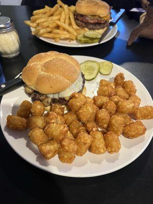 Mushroom burger