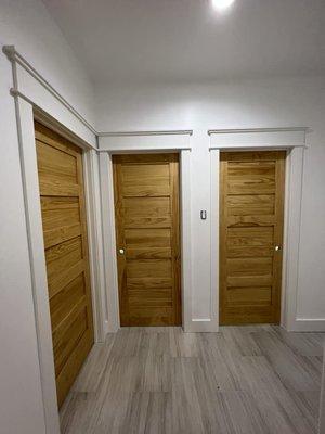 Door wood stain