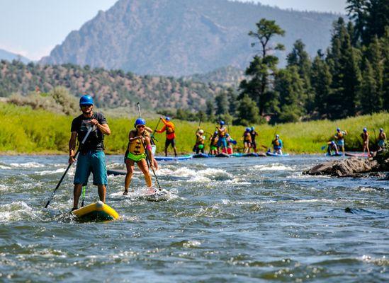 Try something new and adventurous, paddle the Colorado river on a stand up paddle board!