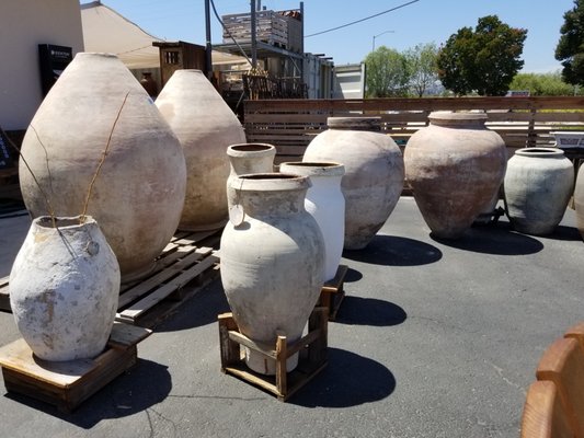 Antique terracotta orchard pots and wine vats from Spain, Portugal, France and Italy!