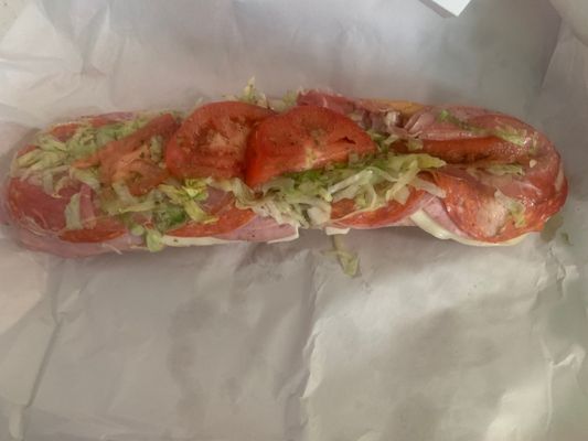 Deluxe Italian Hoagie yummmmm