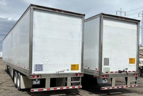 53' Rollup Door Storage Trailers