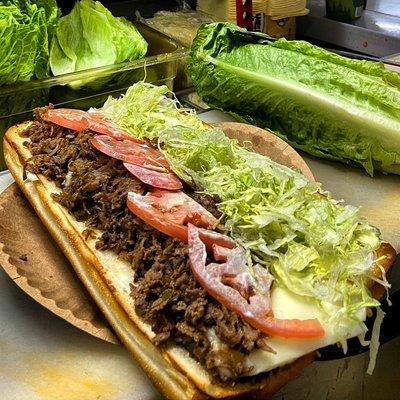 Steak and Cheese Grinder