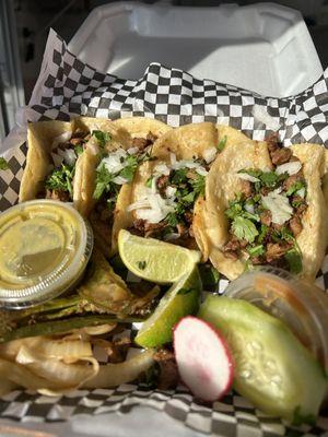 Guencho's Azada Street Tacos (Beef)