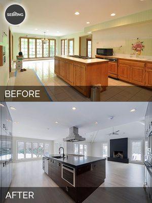 we preform kitchen and bath renovations to your liking to make your dream kitchen come true.