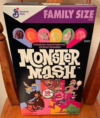 8/16/21: Limited Edition Monster Mash Cereal :)