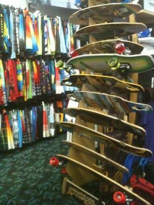 Longboards and board shorts