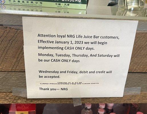 NRG Life Juice Bar