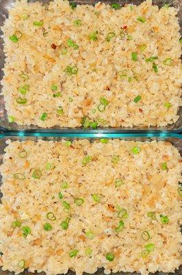 Green Onion Brown Basmati Rice (for the Casserole)