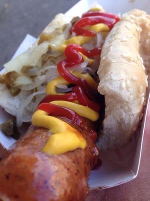 Lockeford Sausage at Manteca Crossroads Street Faire 04.11.15