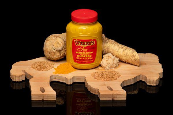 Weber's Brand Horseradish Mustard