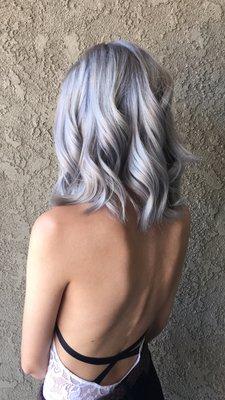 Silver/platinum-ish blonde