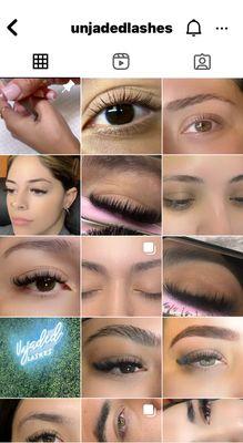 @unjadedlashes for beautiful lashes