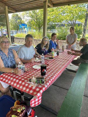 Church picnic at Handy Park